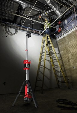 TORRE DE LUZ LED 2 BAT 6,0Ah M18 ROCKET MILWAUKEE (2130-059Y)