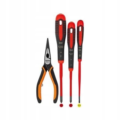 SET DESTORNILLADOR + ALICATE DE CORTE BAHCO (ORIG-2430-BESL3)
