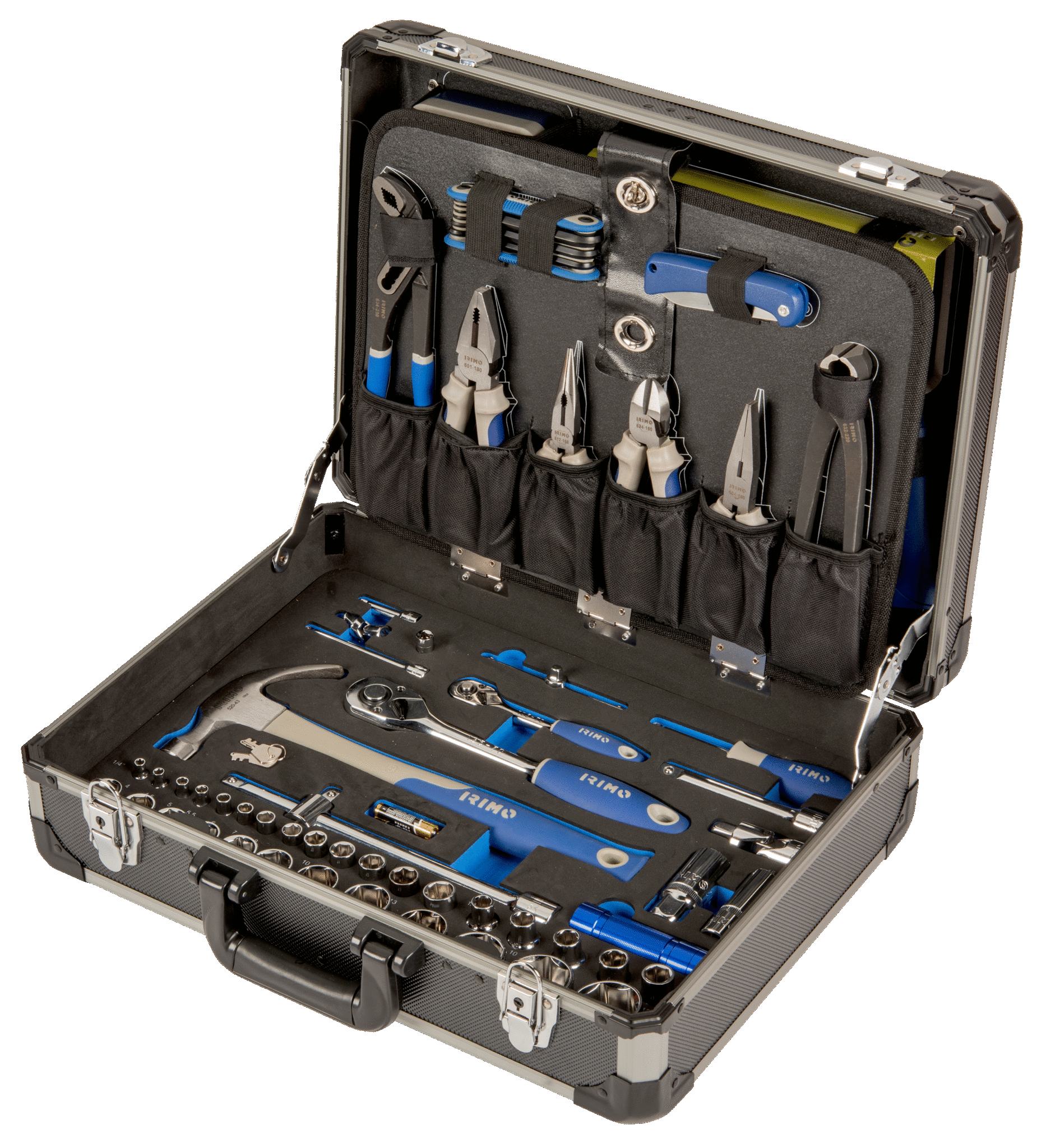 CAJA DE HERRAMIENTA DE ALUMINIO 145 PZAS IRIM0(9024-1TS145