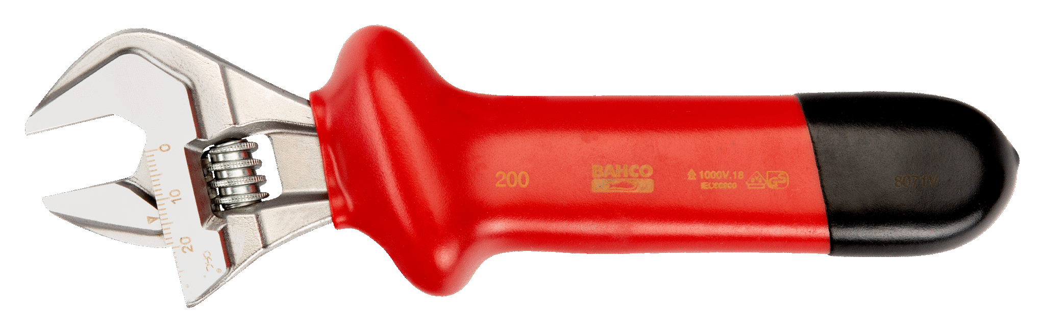 LLAVE REGULABLE AISLADA 1000V 6 BAHCO (8070V)