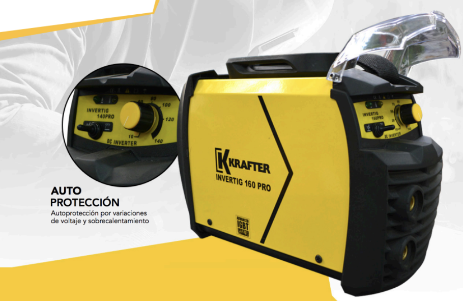 SOLDADORA INVERTER 160 PRO KRAFTER