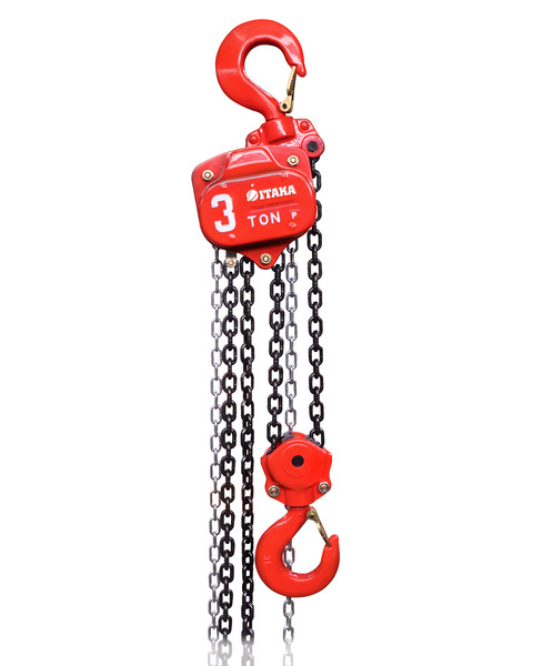 TECLE CADENA ROJO 3.TON 3 MTS KOBE