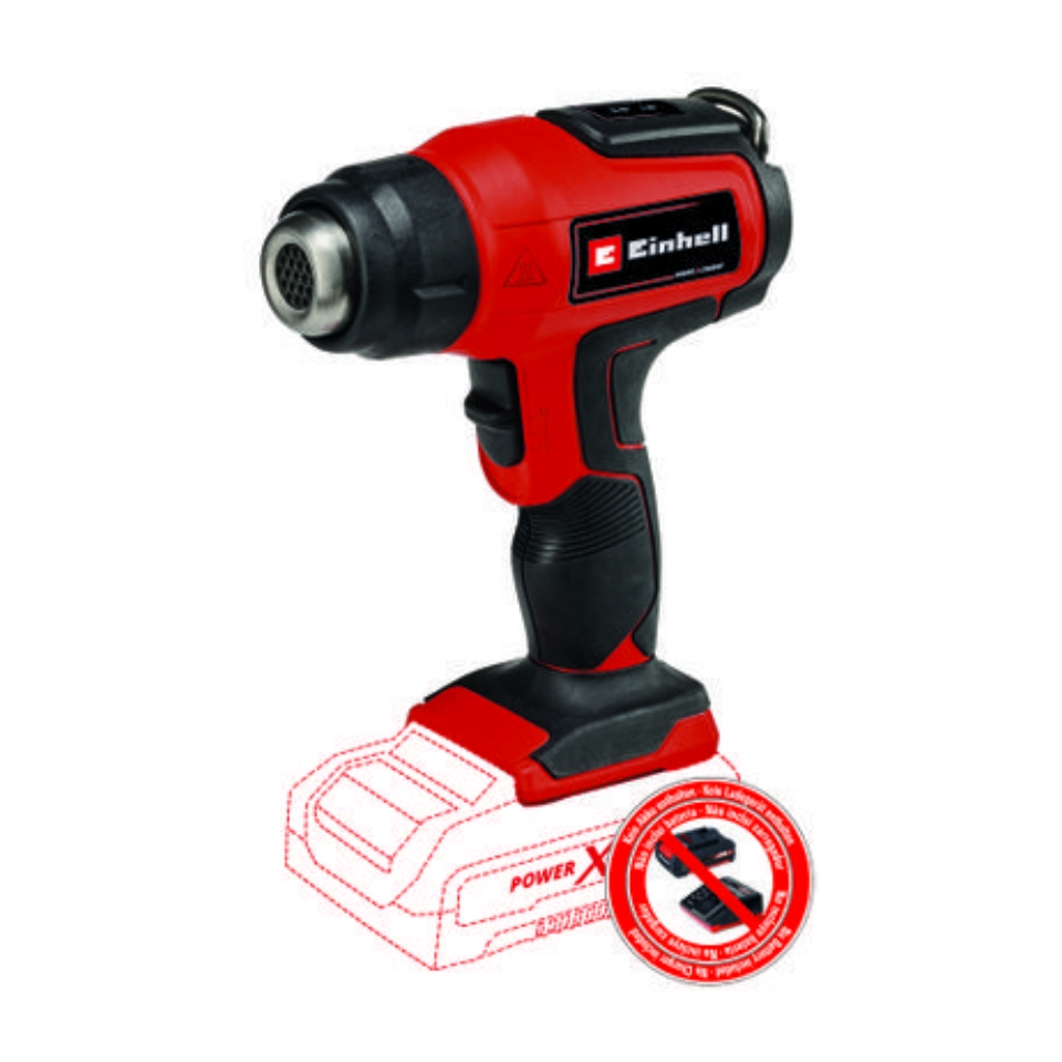 PISTOLA CALOR 18V S/BATERIAS EINHELL (TE-HA 18 Li) 4520500