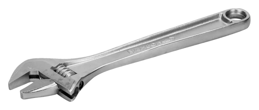 LLAVE REGULABLE CROMADA 12" BAHCO (8073C)