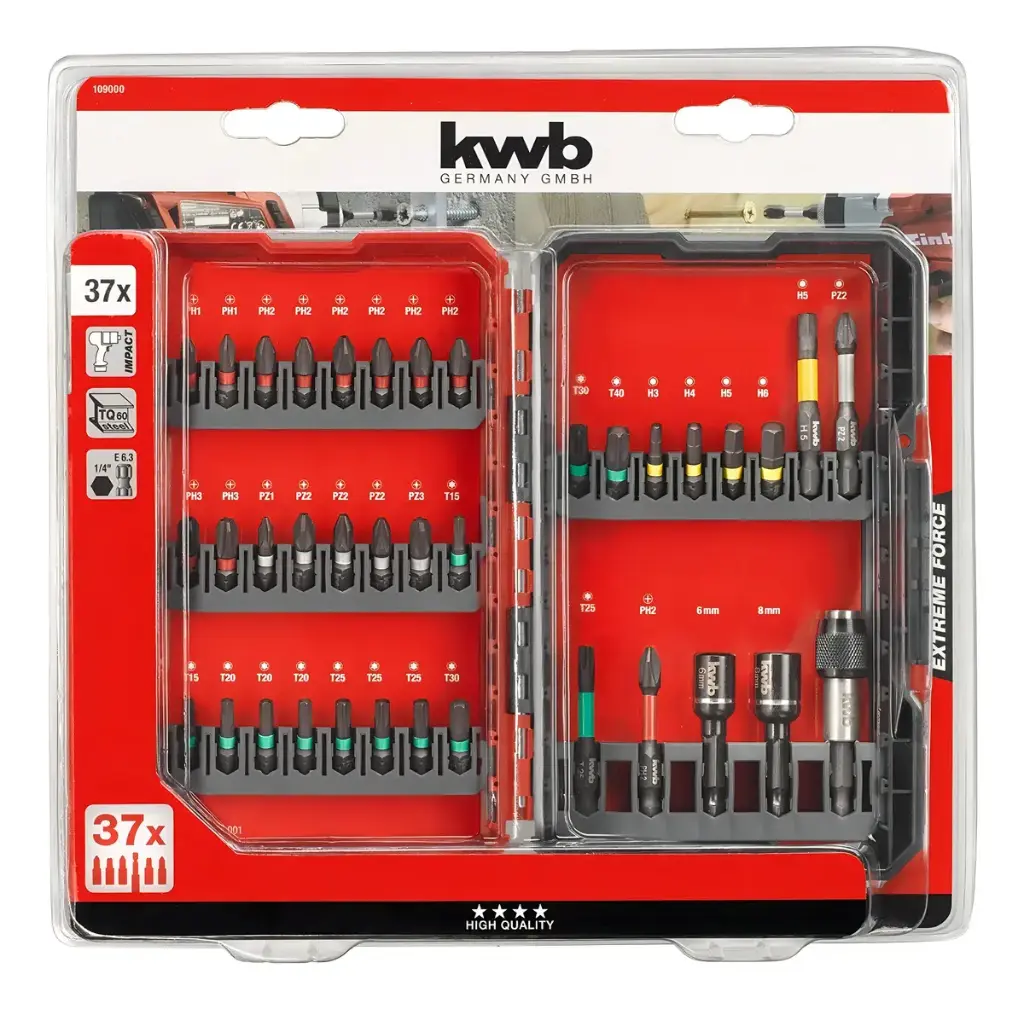 SET 37 PZS PUNTAS IMPACT KWB (109000)