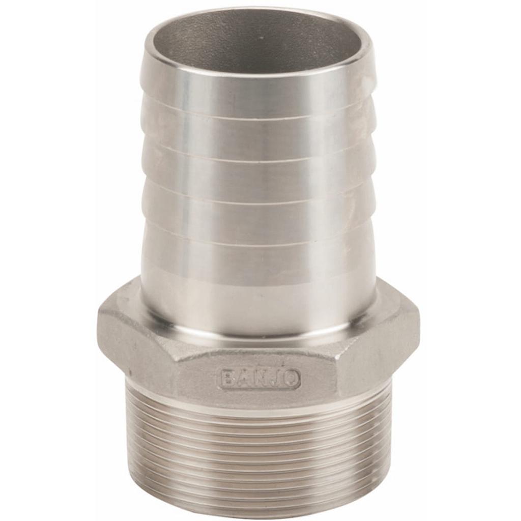 ESPIGA INOXIDABLE NPT 1/2"