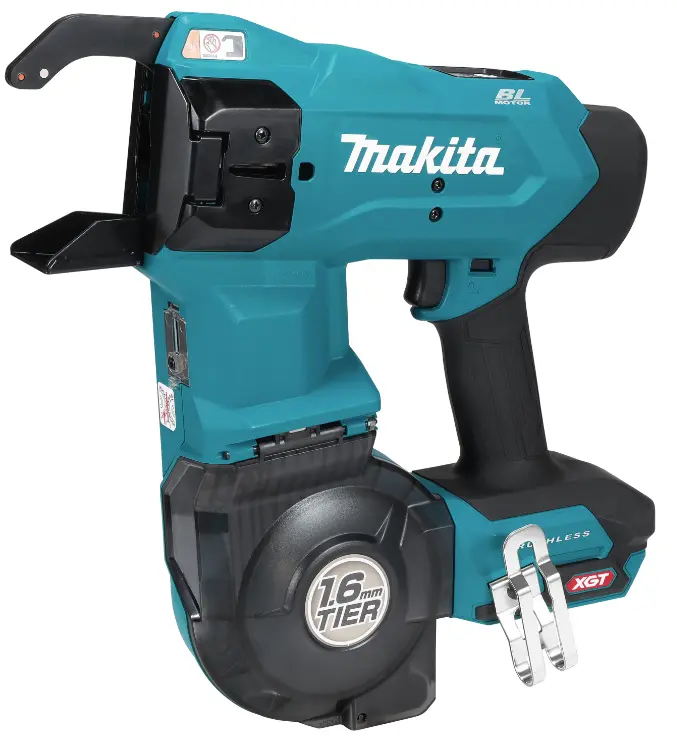 AMARRADOR DE VARILLA INALAMBRICA MAKITA + 10 CAJAS DE ROLLOS ALAMBRE (TR001GZ-1)