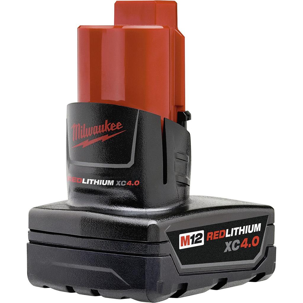 BATERIA DE LITIO 12V 4.0 AMP MILWAUKEE 48-11-2440