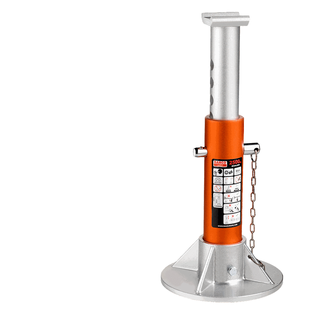 JUEGO DE CABALLETES DE ALUMINIO 2.5 TON BAHCO (BH3AL2500)