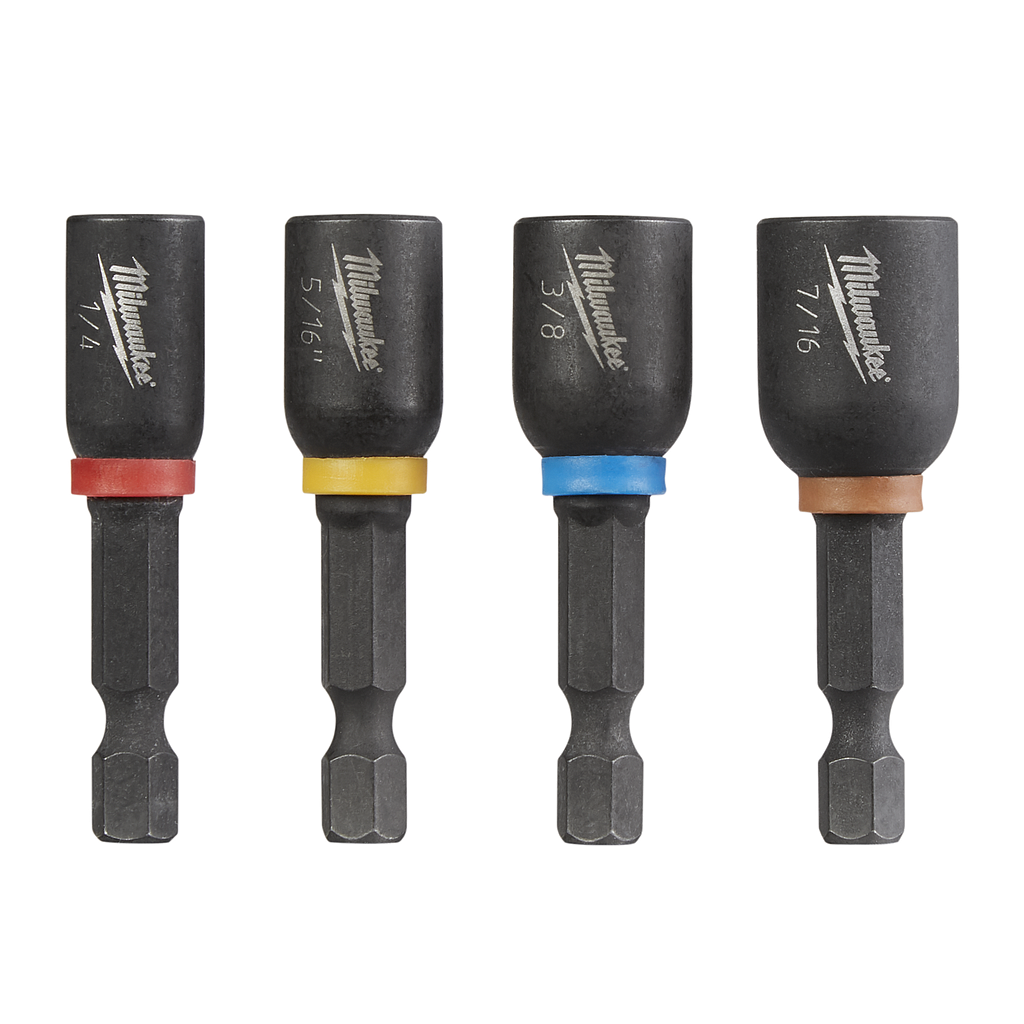 JUEGO DE PUNTAS MAGNÉTICAS DE 1-7/8 "(4 PIEZAS) MILWAUKEE (49-66-4562)