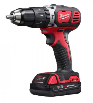 TALADRO PERCUTOR 18V 2 BATERIAS + BOLSO MILWAUKEE (2607-22)