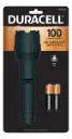 LINTERNA ENGOMADA DURACELL 100 LUMNES + 2 PILAS AA