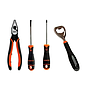 SET DESTORNILLADOR + ALICATE UNIVERSAL BAHCO (ORIG-2628G-B192)